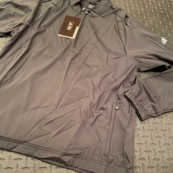 NWT ADIDAS men’s climaproof windbreaker jacket med - Picture 2 of 14